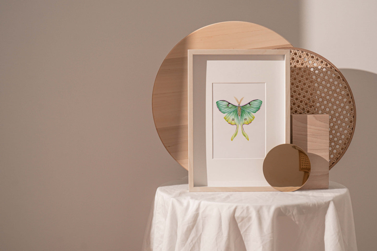 Luna Moth Art Print